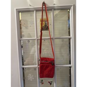 Kipling Red Crossbody Mini Bag